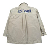 Just Cavalli Camicia Manica Lunga Tinta Unita con Logo per Bambino JBP26113CA BEIGE JUST CAVALLI 