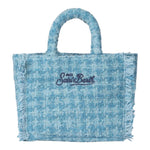 SAINT BARTH borsa tinta unita con stampa Azzurro per Bambina VAMI005 AZZURRO SAINT BARTH 