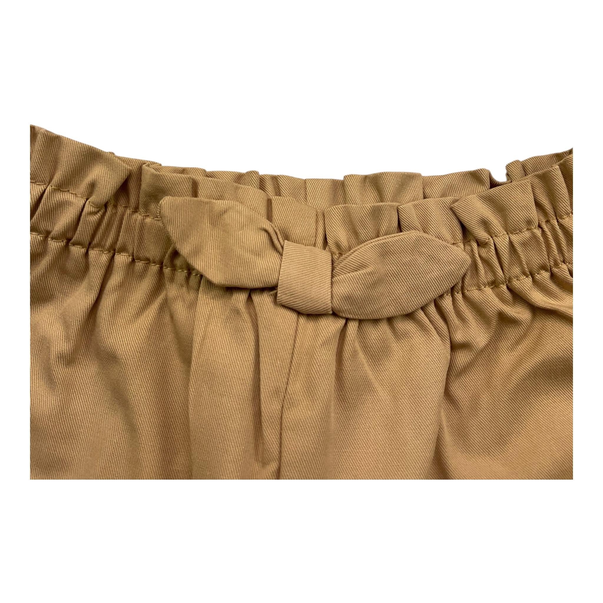 Mayoral Short Tinta Unita con Elastico Invita per Neonata 1258 BEIGE MAYORAL 