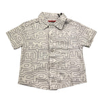 Cesare Paciotti Camicia Mezza Manica Tinta Unita con Stampe per Neonato CMP5103B BIANCO CESARE PACIOTTI 