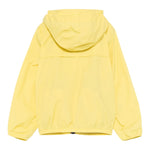 K-Way Giubbino Tinta Unita con Cappuccio per Bambino K61336WX GIALLO K-WAY 
