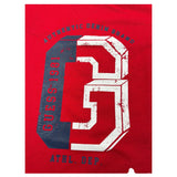 Guess T-Shirt Girocollo Tinta Unita con Stampa per Neonato N1RI15K8HM0 ROSSO GUESS 