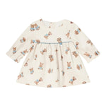 MAYORAL abito tinta unita con stampa  Beige per Neonata 2810 BEIGE MAYORAL 