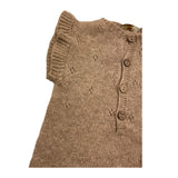 WEDOBLE salopette tinta unita girmanica Beige per Neonata I2406310 BEIGE WEDOBLE 