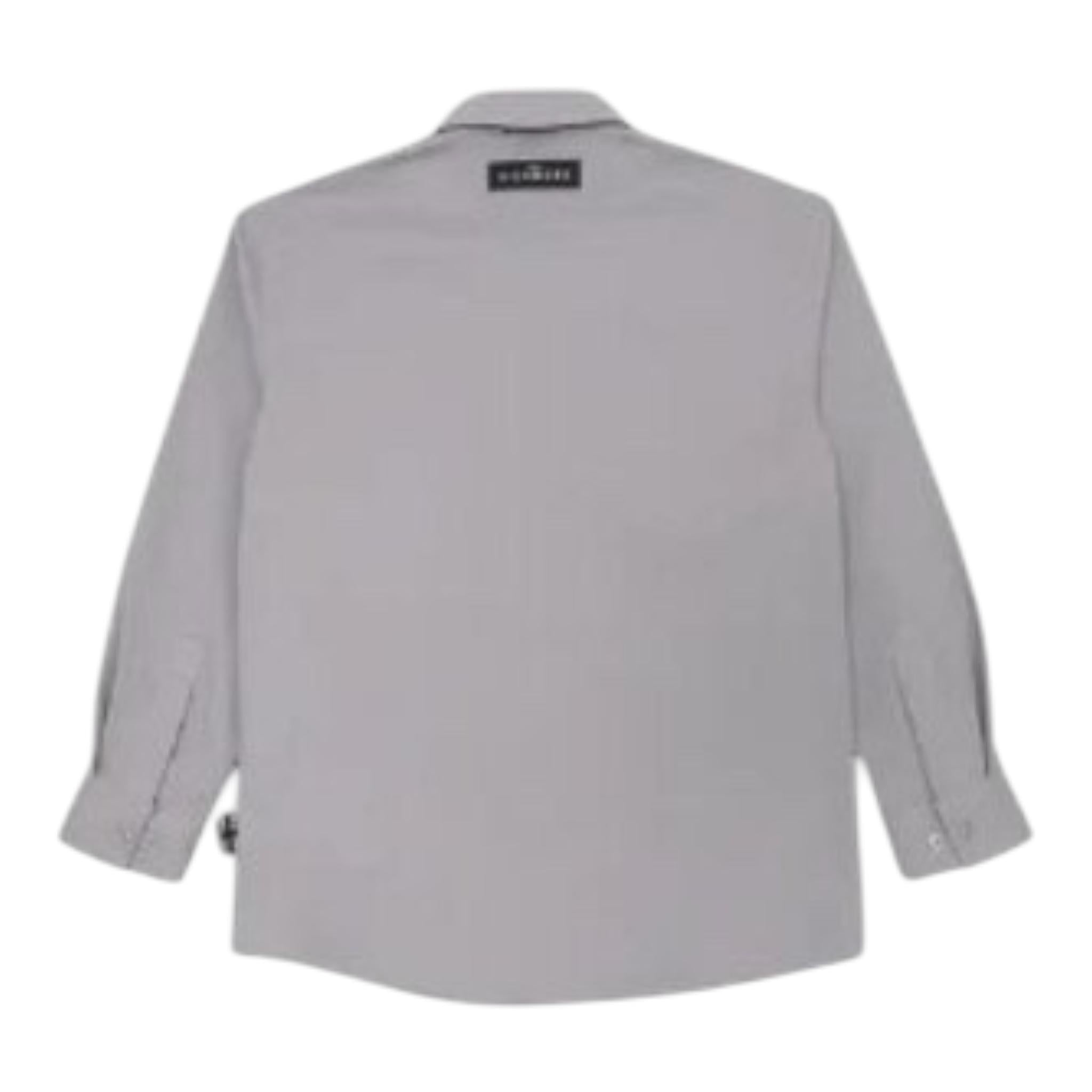 John Richmond Camicia Tinta Unita con Tasche per Bambino RBP25143CA GRIGIO JOHN RICHMOND 