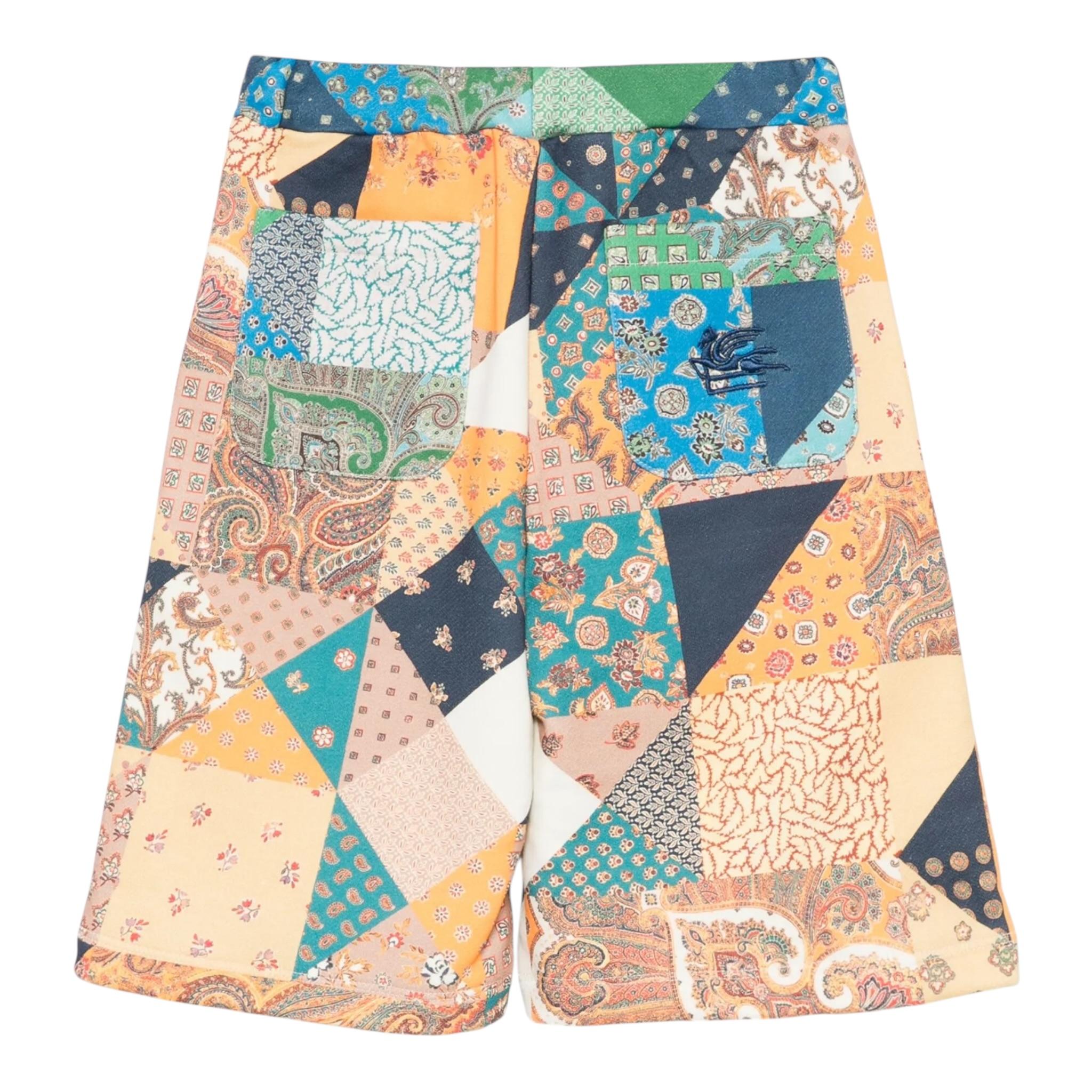 Missoni Bermuda Felpa Stampa Fantasia per Bambino GW6P79 MULTICOLOR MISSONI 