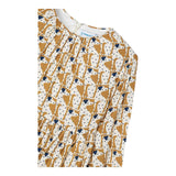MAYORAL abito tinta unita con fantasia Beige per Bambina 4920 BEIGE MAYORAL 