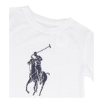 Ralph Lauren Completo 2 Pezzi Pigiama T-Shirt-Bermuda  per Bambino 9P0109 BIANCO RALPH LAUREN 
