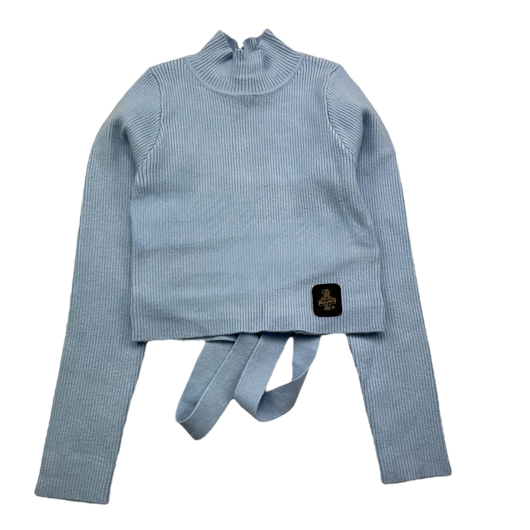 REFRIGIWEAR maglia mezzo collo tinta unita Azzurro per Bambina RWG915 AZZURRO REFRIGIWEAR 