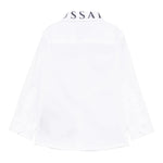 Trussardi Camicia Tinta Unita con Logo per Neonato TIP25091CAX BIANCO TRUSSARDI 