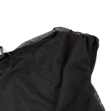 J'Aime' Abito tinta unita Velato Nero per Bambina JG406525AE NERO J'AIME' 