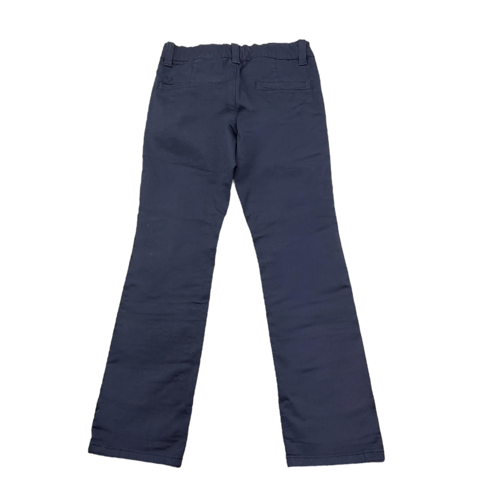 Fay Pantalone Tinta Unita con Girovita Regolabile per Neonato NUG8038 BLU FAY 