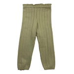 LOUISE MISHA leggins tinta unita Verde per Neonata GRCW24L0295N VERDE LOUISE MISHA 