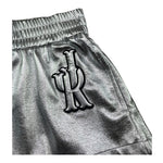 John Richmond Short Tinta Unita con Elastico In Vita per Bambina RGP26044SH ARGENTO JOHN RICHMOND 