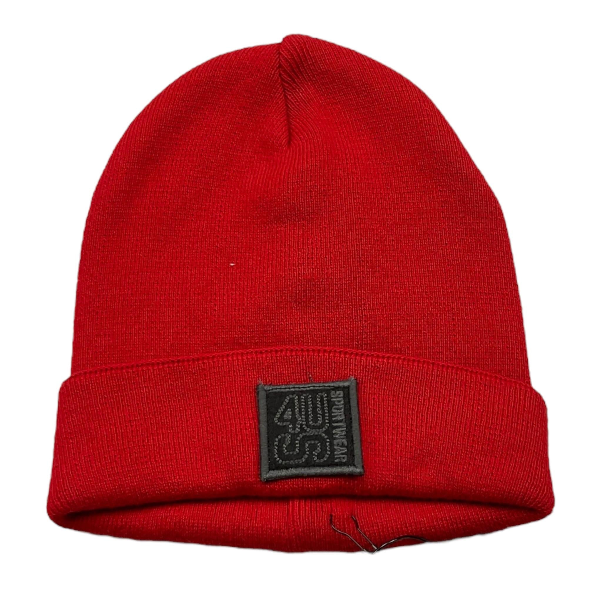 CESARE PACIOTTI cappello tinta unita con logo Rosso per Neonato CAP2301B ROSSO CESARE PACIOTTI 