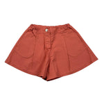 Zhoe & Tobiah Short Tinta Unita con Elastico In Vita per Bambina CKL2FJ COCCIO ZHOE & TOBIAH 