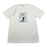 Jeckerson T-Shirt Girocollo Tinta Unita con Stampa per Bambino J3854 BIANCO JECKERSON 