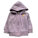 Trussardi Felpa con Zip E Cappuccio Tinta Unita per Neonata TIP26137FE ROSA TRUSSARDI 