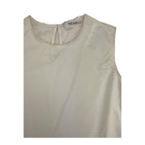 Meimeij Camicia Giromanica Tinta Unita Beige Per Bambina