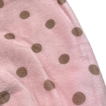 MAYORAL tutina tinta unita con fantasia a pois in ciniglia Rosa per Neonata 2737 ROSA MAYORAL 