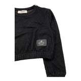 REPLAY felpa chiusa modello crop tinta unita Nero per Bambina S2132 NERO REPLAY 