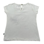 Magil T-Shirt Girocollo tinta unita con Stampe Bianco per Neonata FN26167N BIANCO MAGIL 