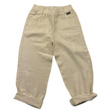 Aspesi Pantalone Tinta Unita Con Elastico In Vita Beige Per Bambino