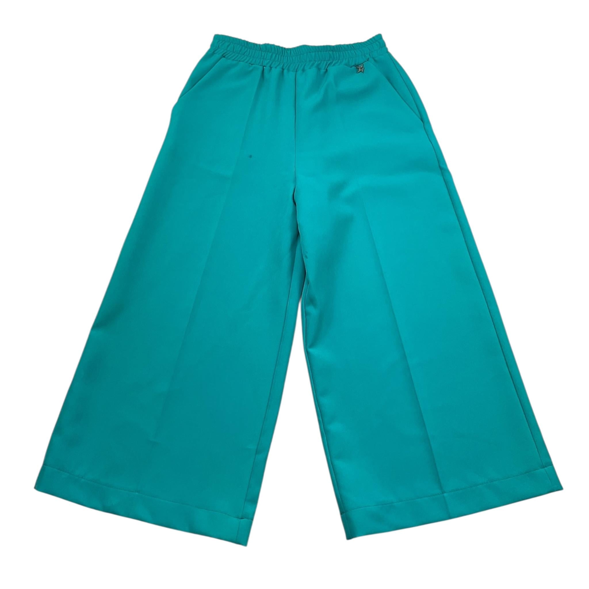 Naida Pantalone Modello Palazzo Tinta Unita per Bambina NAPA308 TIFFANY NAIDA 