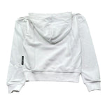 John Richmond Felpa Tinta Unita con Cappuccio E Stampa per Bambino RBP26040FE BIANCO JOHN RICHMOND 