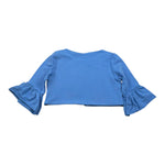 Please Coprispalle Tinta Unita  per Bambina LG25042G49 BLU PLEASE 