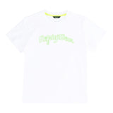 Refrigiwear T-Shirt Girocollo Tinta Unita con Stampa per Bambino 110TRMJS25 BIANCO REFRIGIWEAR 