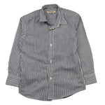 NUPKEET camicia manica lunga fantasia a righe Bianco/blu per Bambino 4DNK320 BIANCO/BLU NUPKEET 