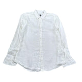 Over-D Camicia Tinta Unita Manica Lunga per Bambino OK364CM BIANCO OVER-D 