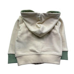 Trussardi Felpa con Zip E Cappuccio Tinta Unita per Neonato TIP26065FE BEIGE TRUSSARDI 