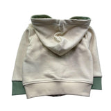 Trussardi Felpa con Zip E Cappuccio Tinta Unita per Neonato TIP26065FE BEIGE TRUSSARDI 