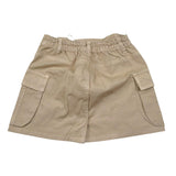 Lu Lu By Miss Grant Gonna tinta unita con Tasconi Beige per Bambina LL3391 BEIGE LU LU BY MISS GRANT 