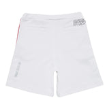 Dsquared2 Bermuda Tinta Unita con Profili In Contrasto per Bambino DQ2177 BIANCO DSQUARED2 