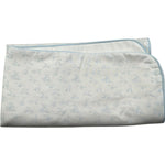 Trussardi Coperta Tinta Unita con Stampe per Neonato TLP26004CE BIANCO TRUSSARDI 