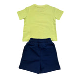 Iceberg Completo 2 Pezzi Bicolore T-Shirt-Bermuda per Neonato CMBICE5107BX VERDE/BLU ICEBERG 