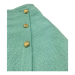 Janice Short Tinta Unita Modello Gonna per Bambina JN521R VERDE ACQUA JANICE 
