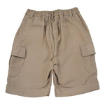 Emanuel Pris Bermuda Tinta Unita con Elastico In Vita per Bambino EBM5123R FANGO EMANUEL PRIS 