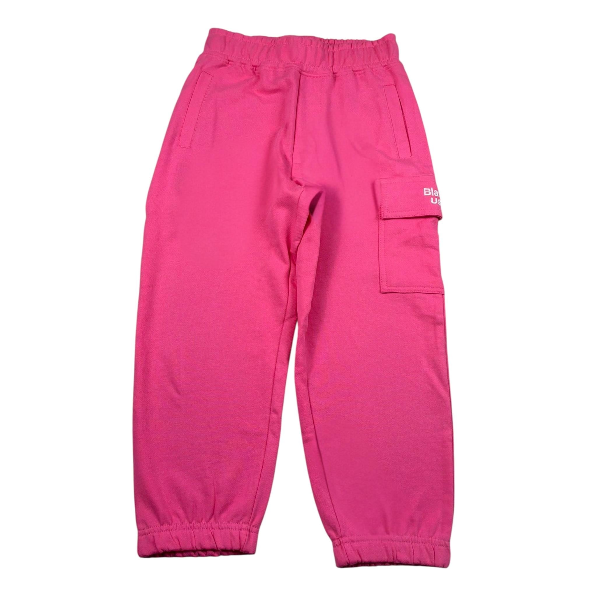 Blauer Pantalone Tuta Tinta Unita con Logo per Neonata 25SBLKP01554XFN FUXIA BLAUER 