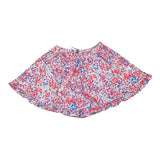 Philosophy Short Tinta Unita Con Fantasia Fiori Azzurro Per Bambina