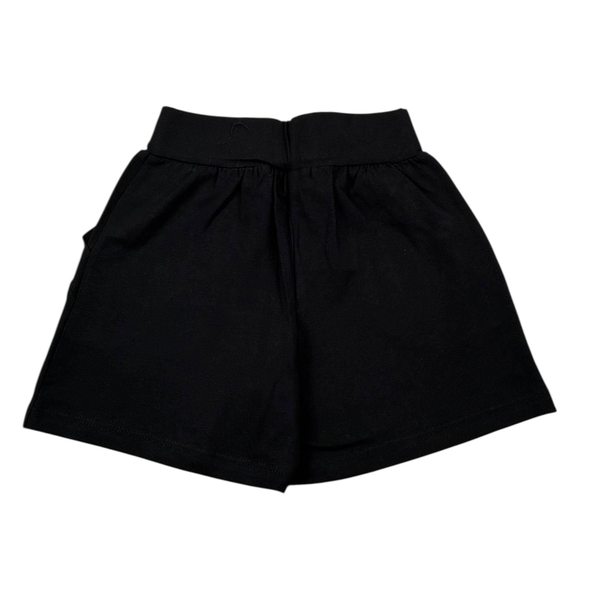 Gaelle Short Tinta Unita con Bottoni per Bambina 2746S00106 NERO GAELLE 