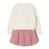 LIU JO completo 2pz maglia-gonna bicolore Bianco/rosa per Bambina KF4126X BIANCO/ROSA LIU JO 