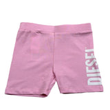 Diesel Short Tinta Unita con Stampa per Bambina K00365J ROSA DIESEL 