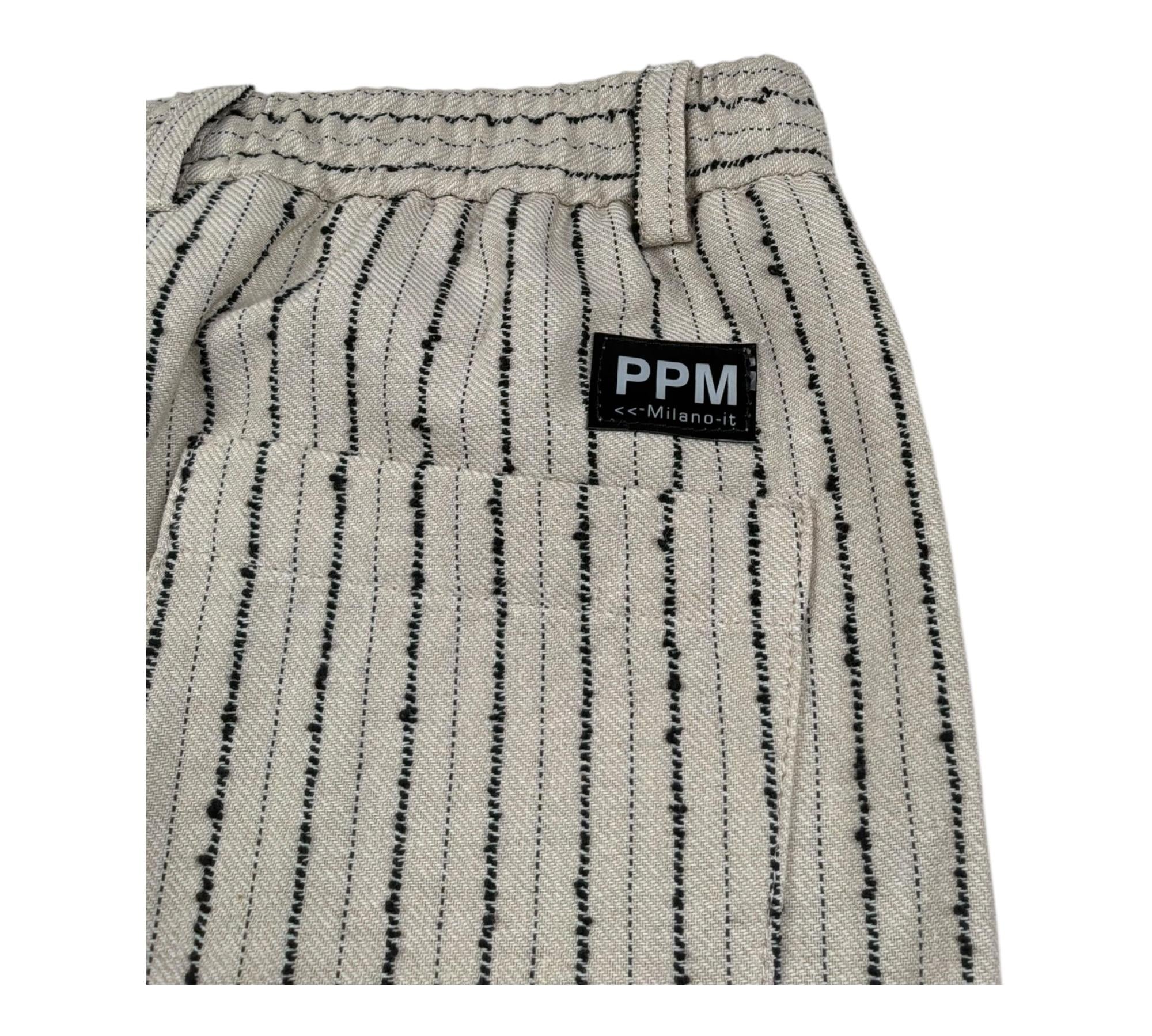 Paolo Pecora Bermuda Tinta Unita con Elastico In Vita per Bambino PP4311 BEIGE PAOLO PECORA 