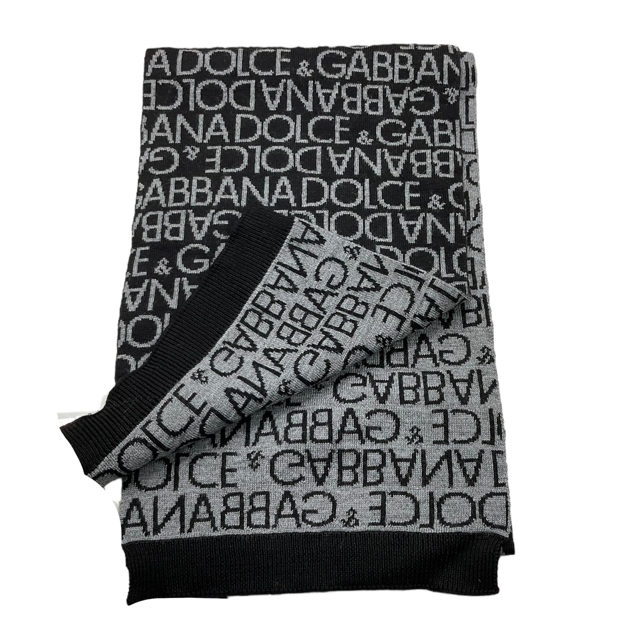 EMPORIO ARMANI sciarpa tinta unita con loghi Nero per Bambino LBKAD6H NERO DOLCE & GABBANA 