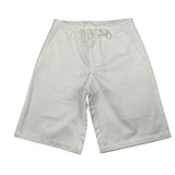 Dondup Bermuda Tinta Unita con Girovita Regolabile per Bambino DMBE014X BIANCO DONDUP 