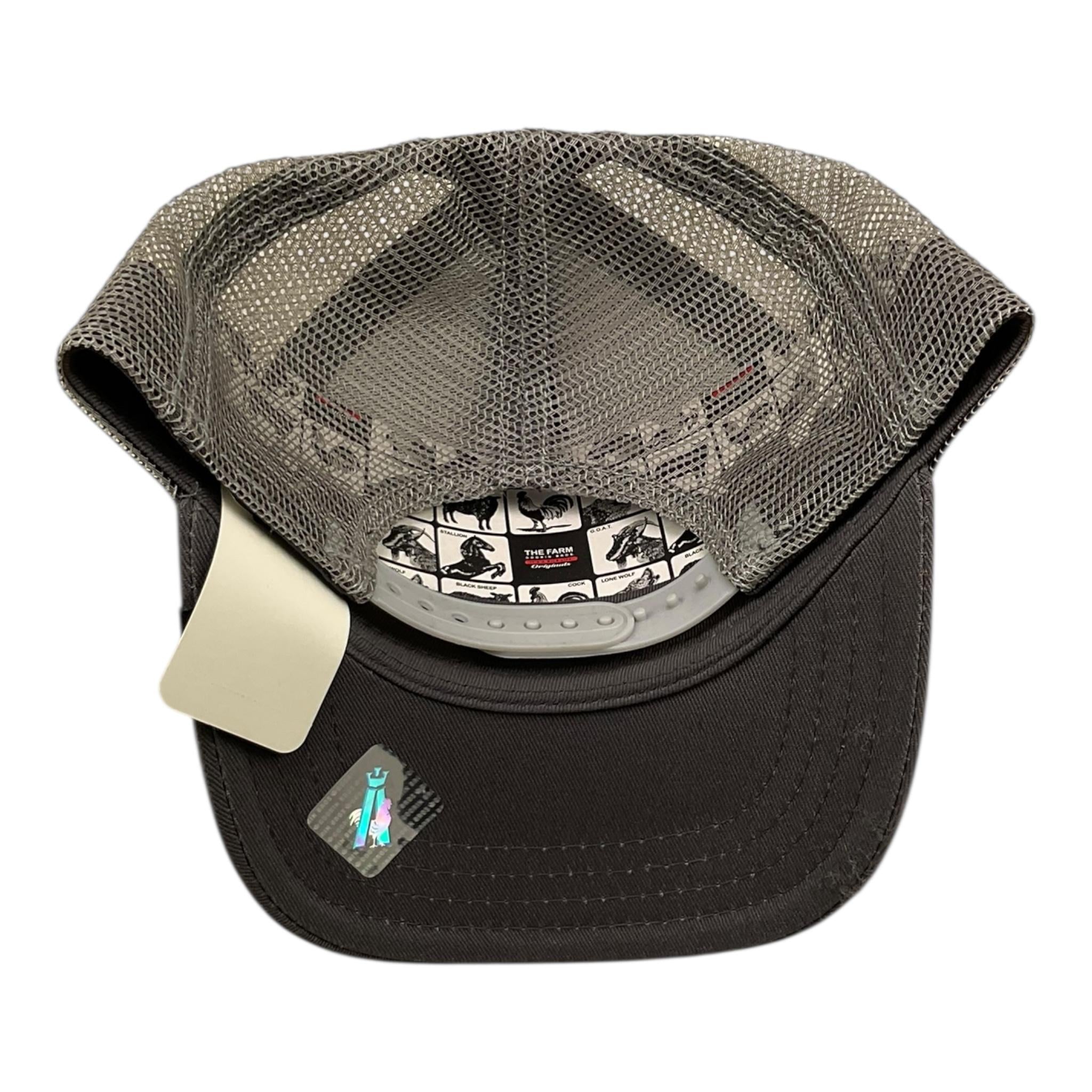 GOORIN BROS berretto tinta unita con ricamo animale Grigio per Bambino 2010026 GRIGIO GOORIN BROS 